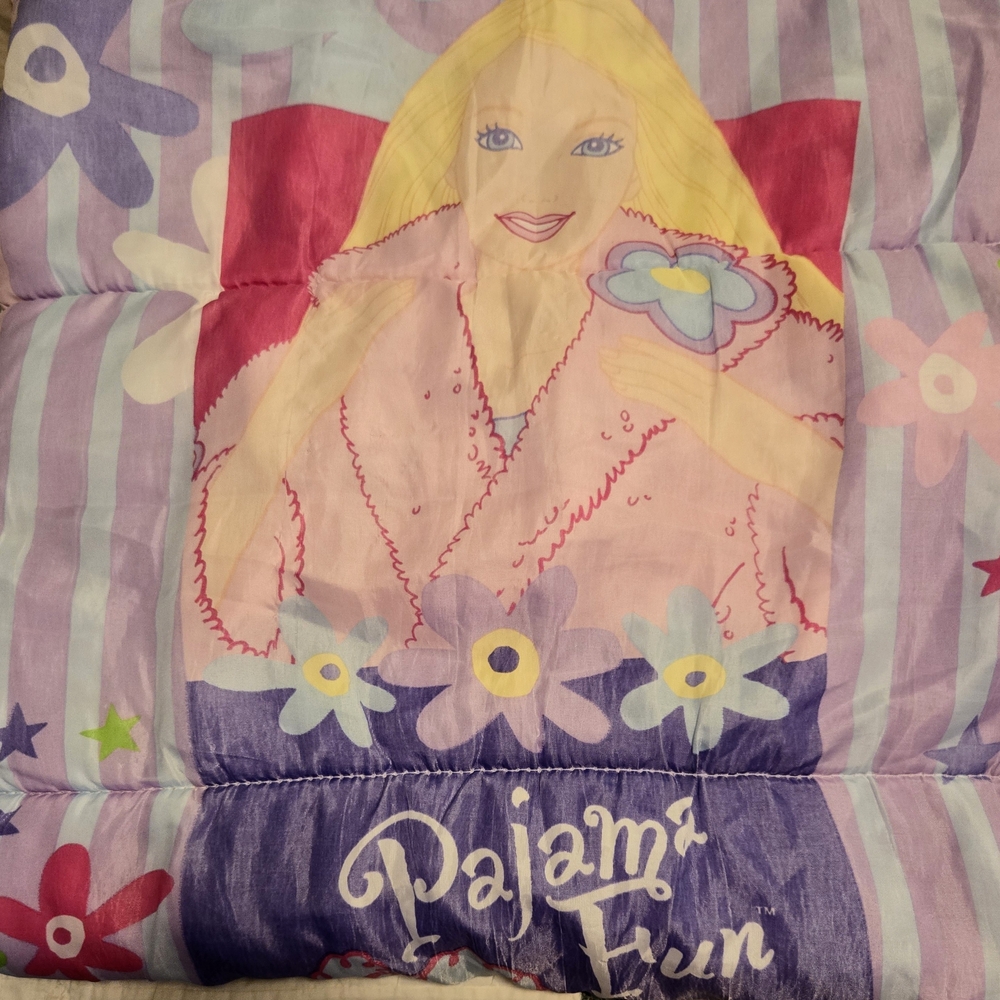 Barbie Colorful Pajama Fun Sleeping Bag Super Cute LOOK 💜